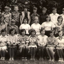 Základní devítiletá škola v Bouzově, 8. třída, 1978-1979