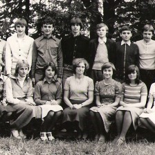 Základní devítiletá škola Bouzov, 8. třída, 1979-1980