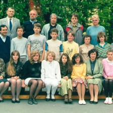 Základní škola, 9.ročník, 1991-1992, třídní učitelka: Milena Strádalová