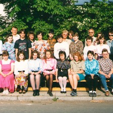 Základní škola, 9.ročník, 1992-1993, třídní učitel: Miloslav Zukal