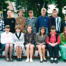 Základní škola, 9.ročník, 1997-1998, třídní učitelka: Mgr. Margit Pospíšilová